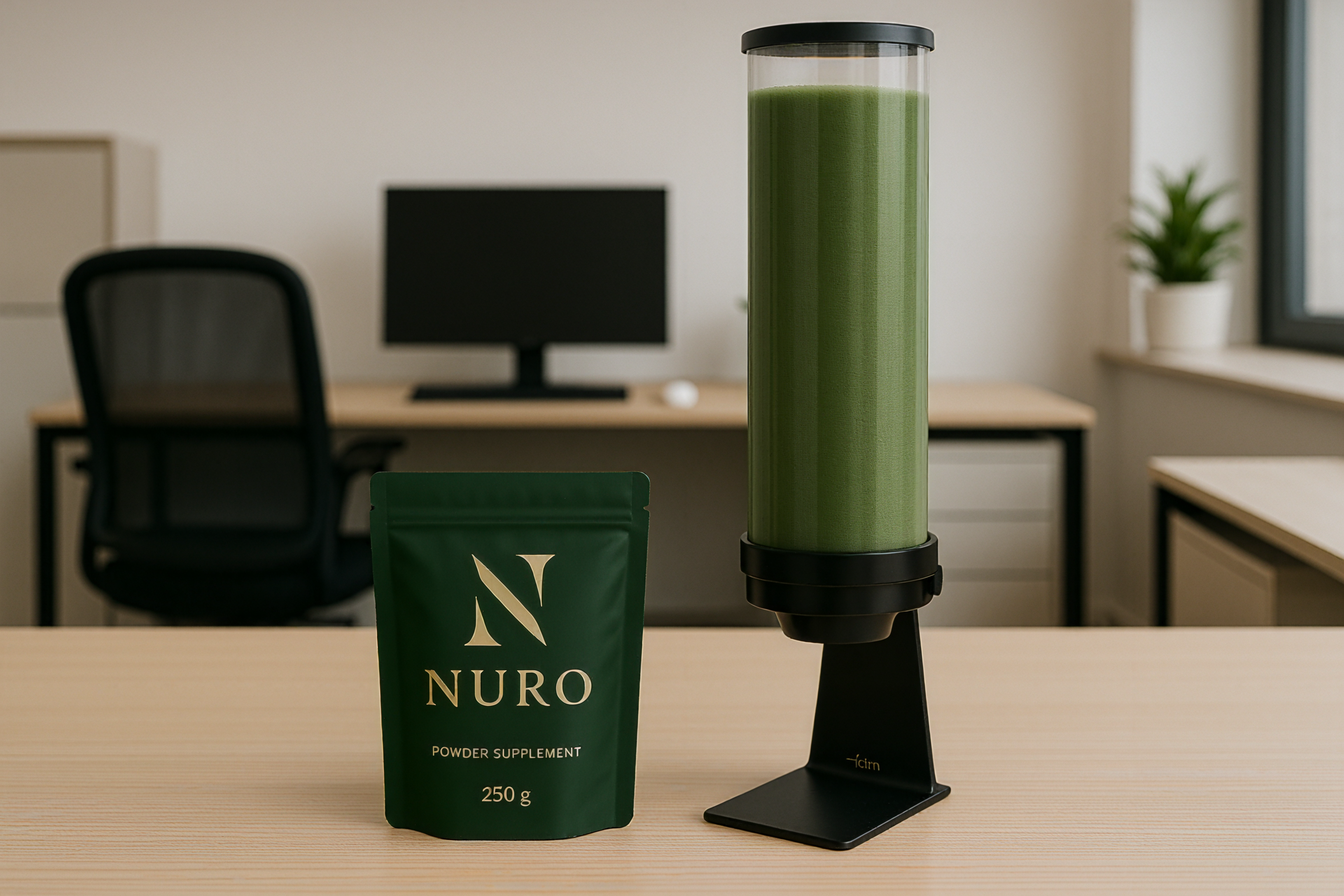 Nuro pouch and dispenser for business implementation